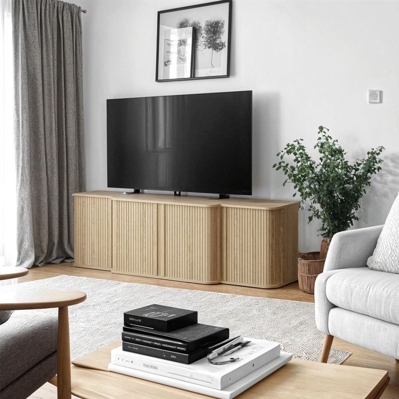 Meuble télé Aurel, Beige