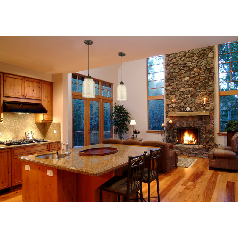 Chavira 1 - Light Bronze Single Pendant