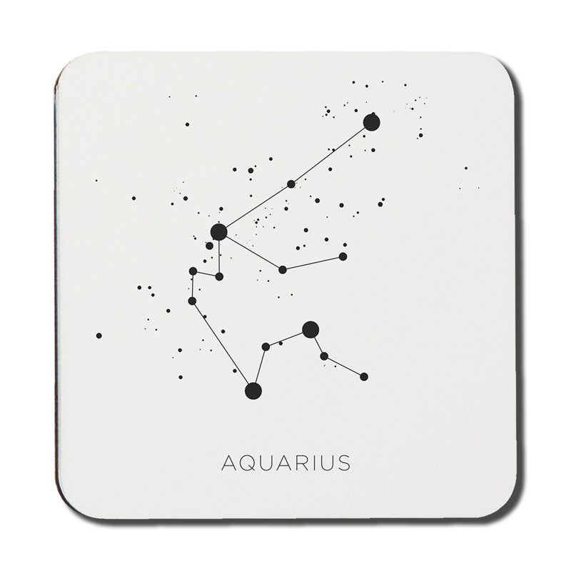 Square 6 Piece Coaster Set
