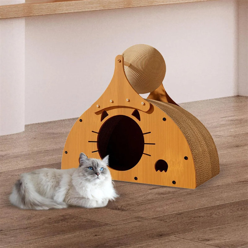 Multi-Functional Cat Scratcher Bed