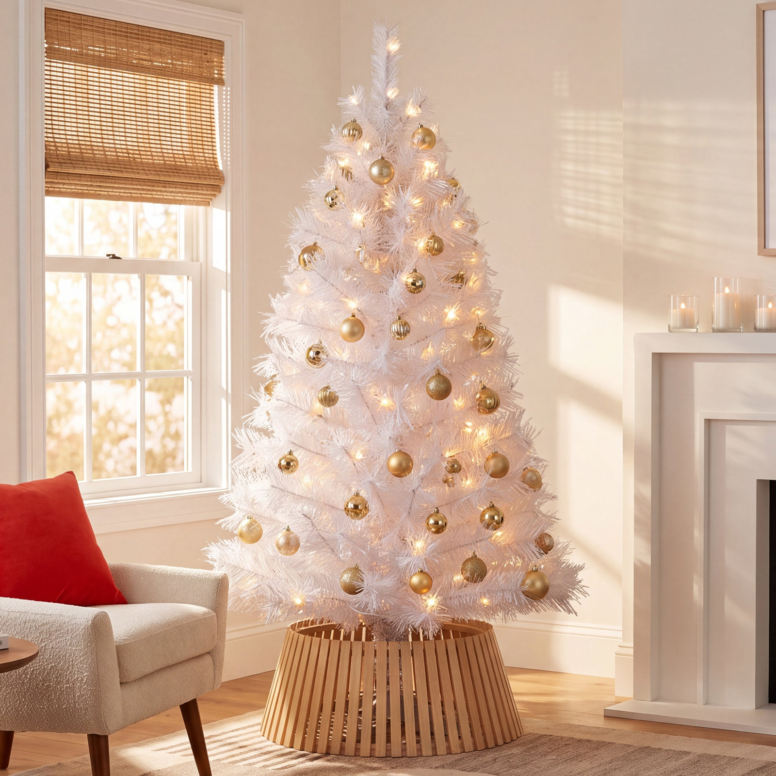 Guenot Lighted Artificial Fir Christmas Tree