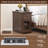Binyameen 1 Drawer Nightstand for Bedroom with Storage and Built-in outlets-41996184-41996189