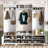79.1'' Wide Modern Hall Tree – Stylish 4-In-1 Entryway Bench With 8 Cubbies, 7 Coat Hooks & Adjustable Shelf For Your Hallway Or Living Room, White-683907656