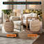  Table d'appoint Petra Modern Fiberstone
