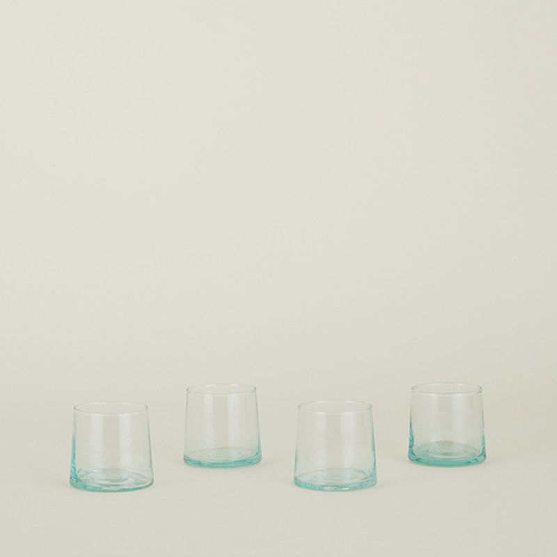 Recycled Glass Tumbler - Large, 7 oz.