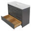 Meuble-lavabo simple 36,5 po avec plateau en marbre de culture-899592280