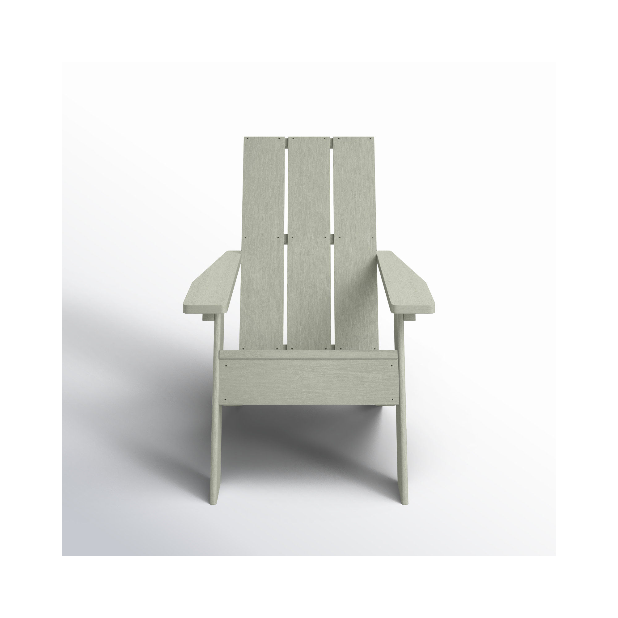 Byrnes Outdoor Adirondack Chair, Eucalyptus