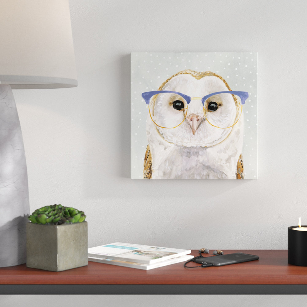 'Four-Eyed Forester II' Painting on Canvas Wrought Studio™