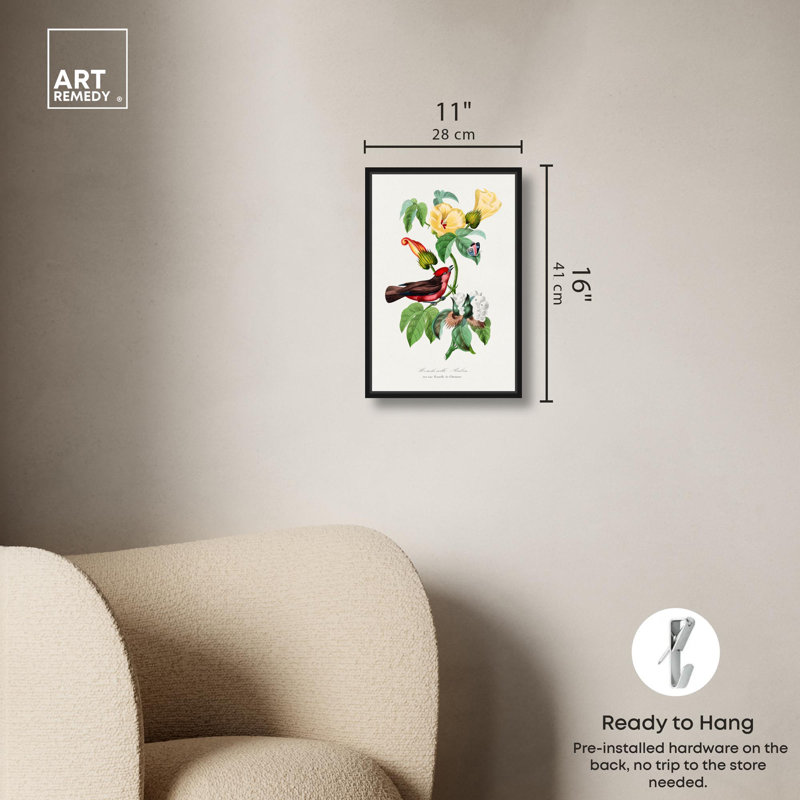 Art Remedy, impressions sur toile, Ruby Voucherelle, Noir, Reproduction encadrée sans passe-partout
