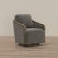 Fauteuil pivotant gris-1088691411