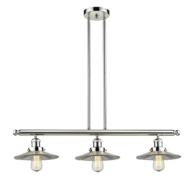 Miramontes 3 - Light Kitchen Island Pendant, Polished Nickel