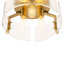 Plafonnier semi-encastré 3 lumières-874839154
