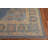 Vegetable Dye Blue Oushak Oriental Area Rug 9x13