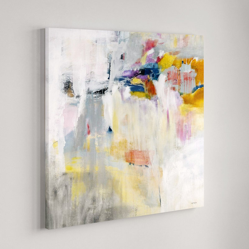 " Finding The Path " by Jill Martin, 30" H x 30" W, No Frame, Wrapped Canvas