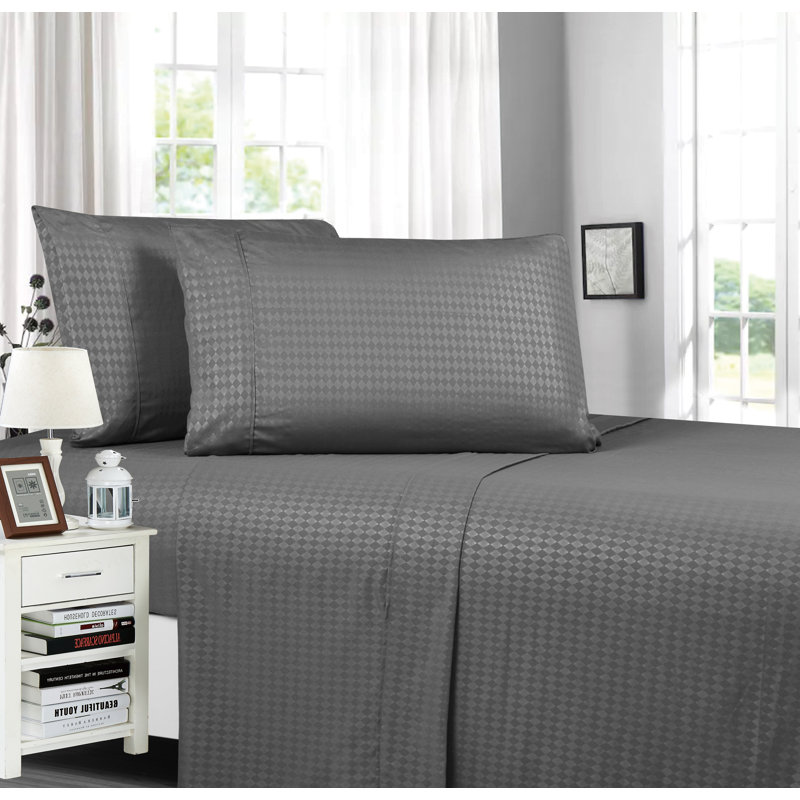Madewell Microfiber Sheet Set, Gray, Full