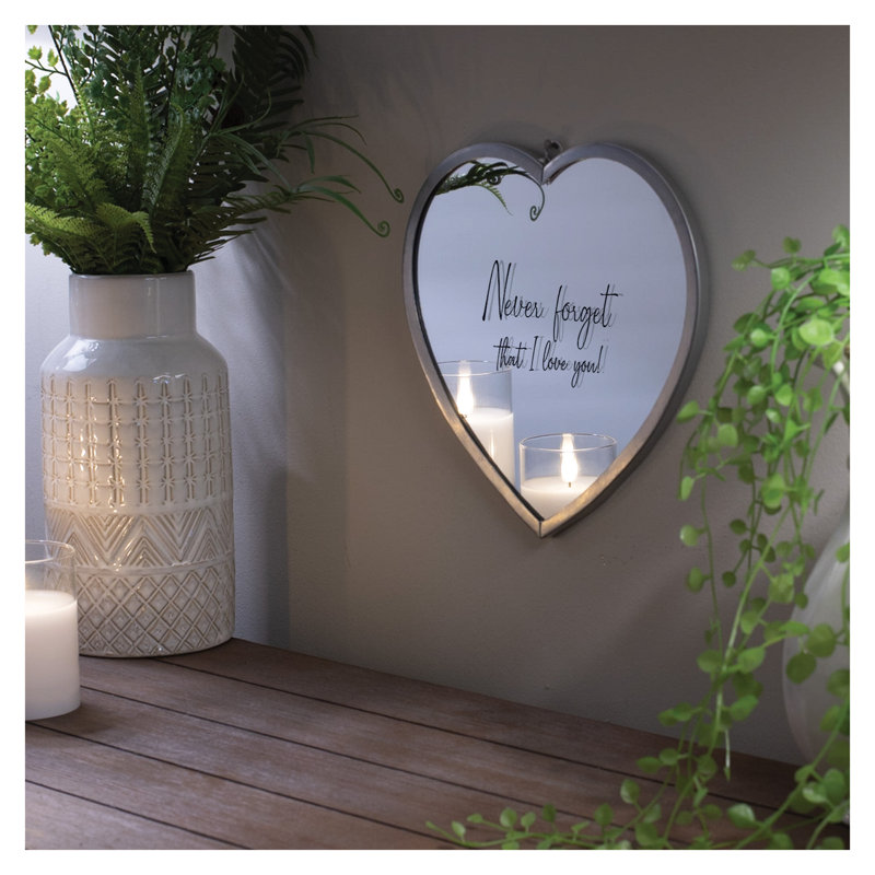 Eilani Metal, Glass Flat Wall Mirror