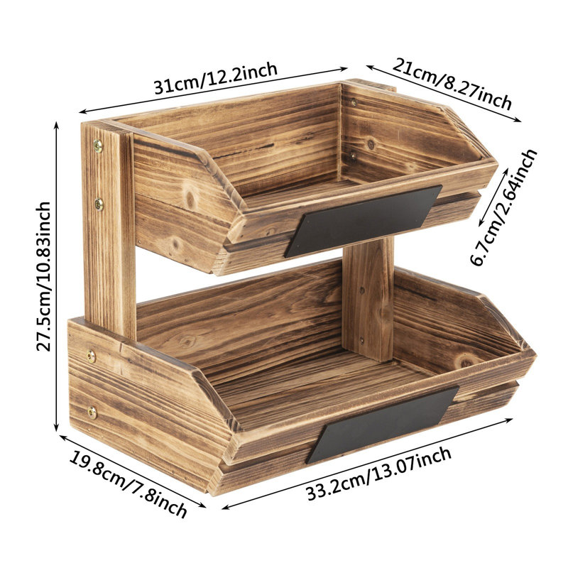 Wood Food Storage Container