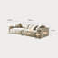 3 Seater Linen Blend Sofa