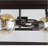 4-Light 16.25"W Black Open Cage Flush mount