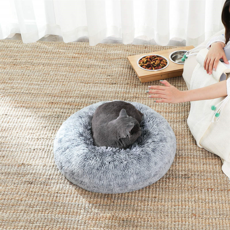 Weatherford Faux Fur Nest Pet Bed