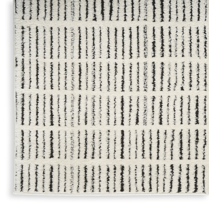 Lochmoor Striped Area Rug, Rectangle 119 x 180cm