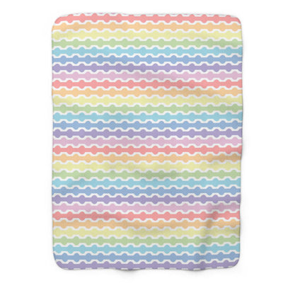 Pastel Hues - 1 pièce Sherpa Premium