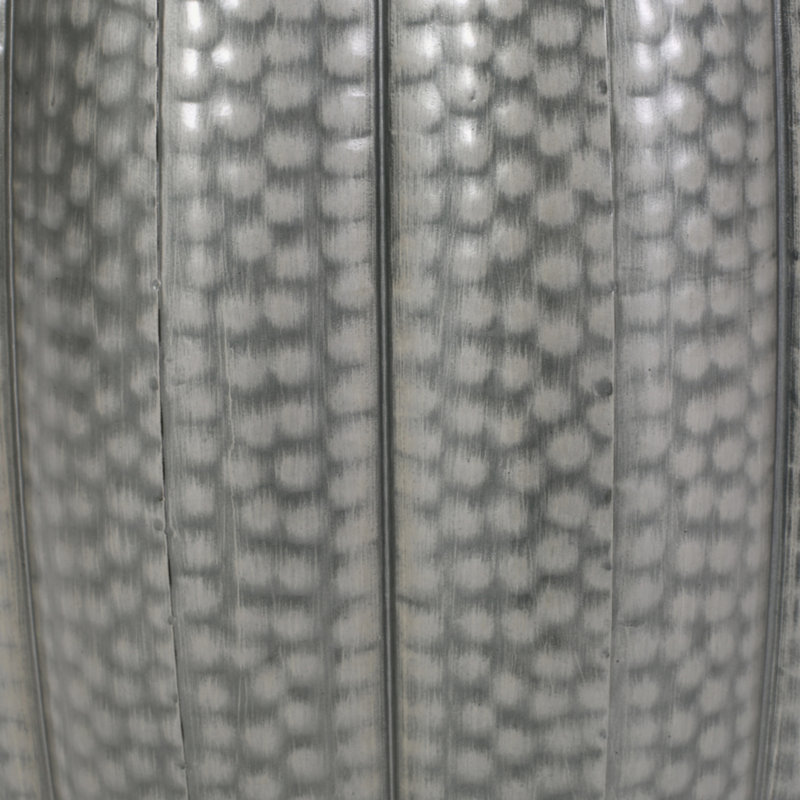 METAL DRUM END TABLE
