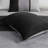7 Piece Comforter Set Black