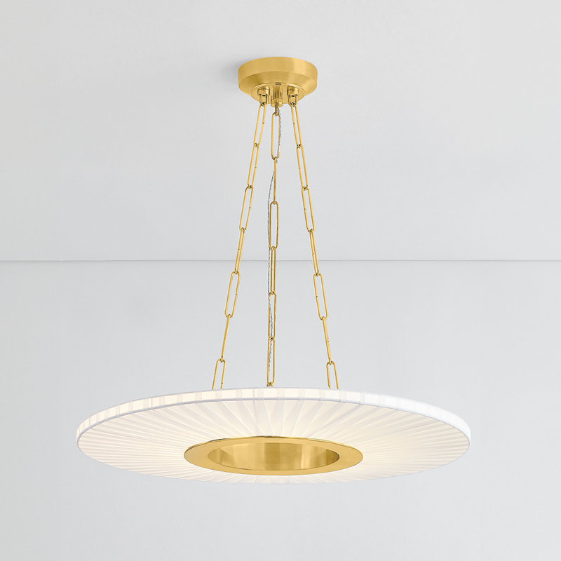 Prattsburgh 1 Light Chandelier, 3.5" H x 30" W x 30" D