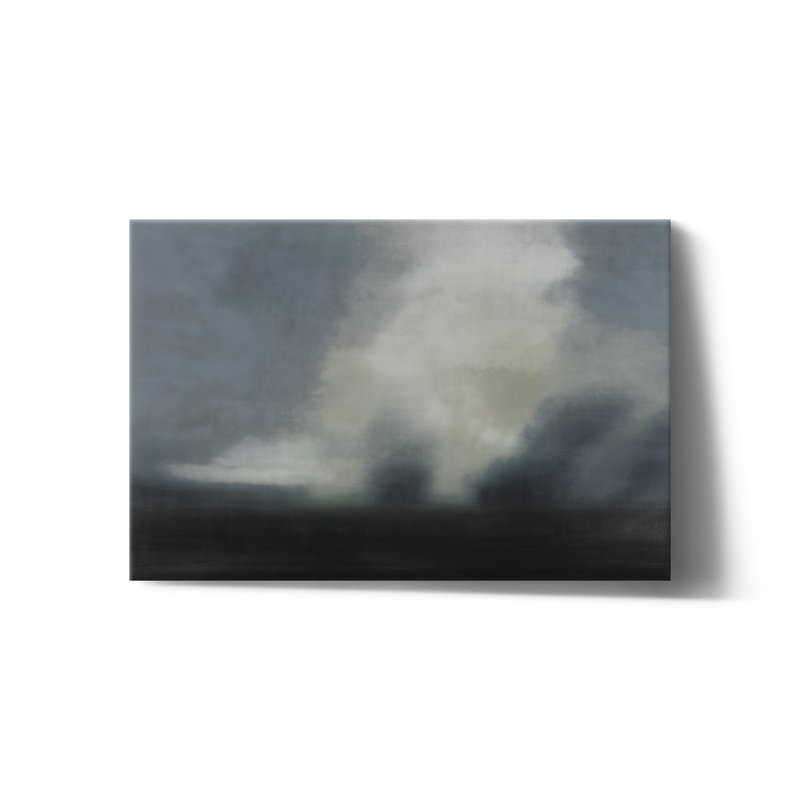 " Lasting Interlude " by Mark Russell Jone, 49" H x 73" W, Black