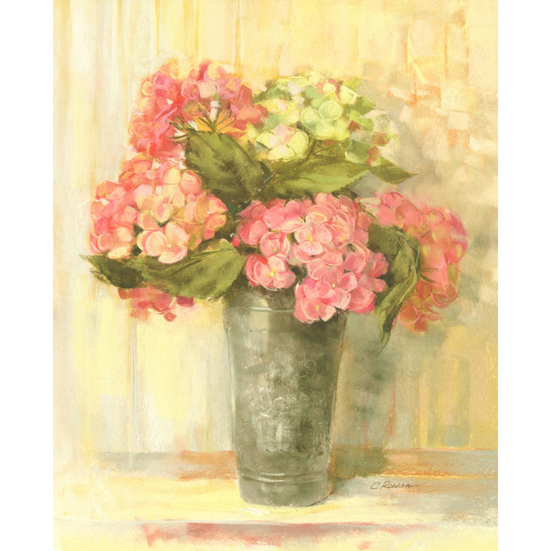 Hydrangea, 24" H x 19" W