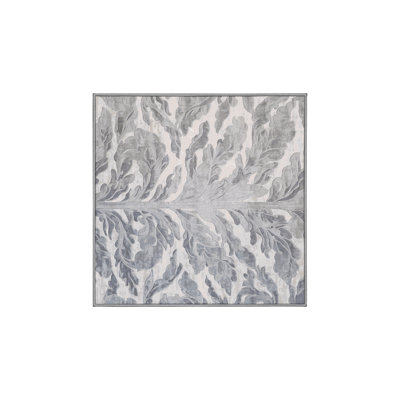 Tapis gris lavable à la machine