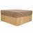 Duck Covers Square Hot Tub Cover in Brown-36803338