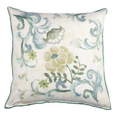 Osier Damasse Decorative Pillow