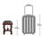 Cleon Leather Ottoman