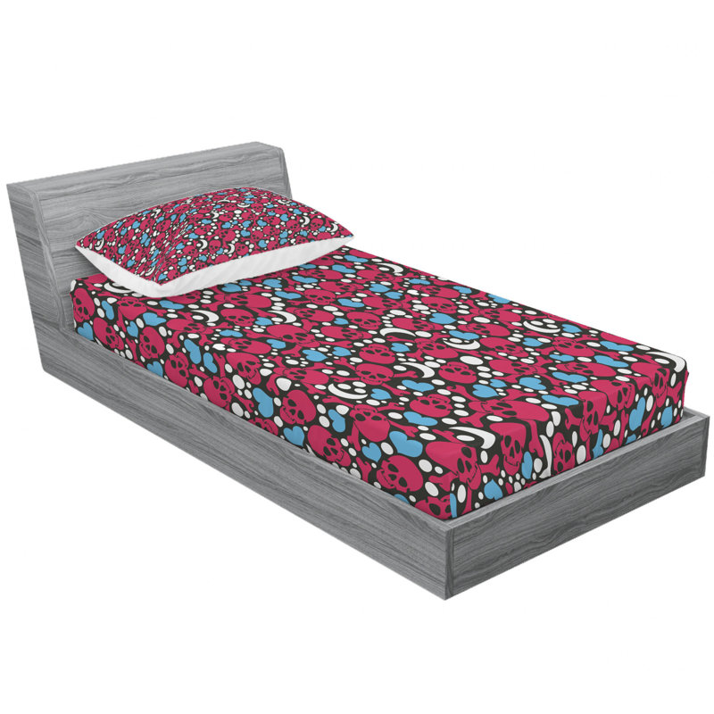 Microfiber Sheet Set, Twin XL Sheet Set with Fitted Sheet