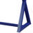 1-Drawer Writing Desk, Twilight Blue with X-Shaped Base