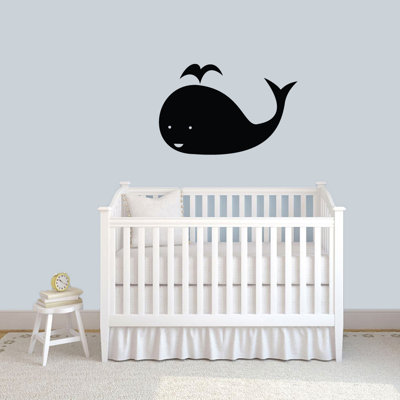 Décalcomanie murale baleine