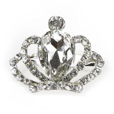 Broche en cristal Featherste