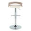 Tabouret de bar réglable Laurenzio avec repose-pieds arrondi en T-1467385640-1467431410