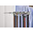 Rev-A-Shelf Sliding Pullout Rack Organizer for Belt, Tie, and Scarf Closet Storage, Chrome -112966628-17039992