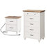Ensemble de chambre à coucher 2 pièces Seroka