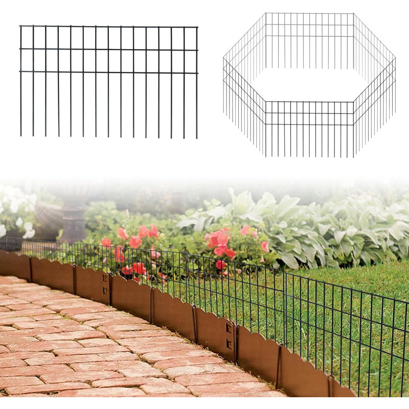 240'' H Panel Metal Pet Barrier
