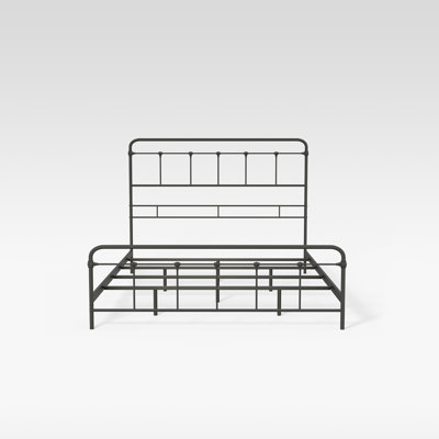 Gillam Industrial Metal Snap Assembled Bed Frame