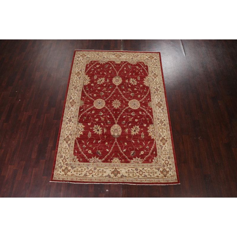 One-of-a-Kind 6'8" X 9'8" New Age Wool Area Rug in