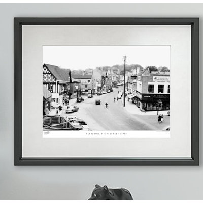 Alfreton, High Street C1955 - Single Picture Frame Print
