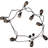 10 - Bulb 120'' Battery Powered String Light