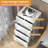 Inbox Zero 2 Pcs 5-drawer Plastic Rolling Storage Cart With 4 Universal Wheels Dresser Cabinet
