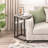 C Shaped Foldable End Table