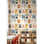 Papier peint animal fantaisiste amovible